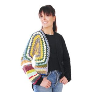 (in)oublié - Cardigan hexagonal