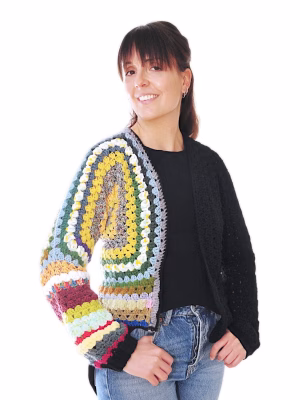 (un)forgotten - Hexagonal Cardigan
